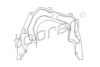 TOPRAN 111 953 Gasket, housing cover (crankcase)